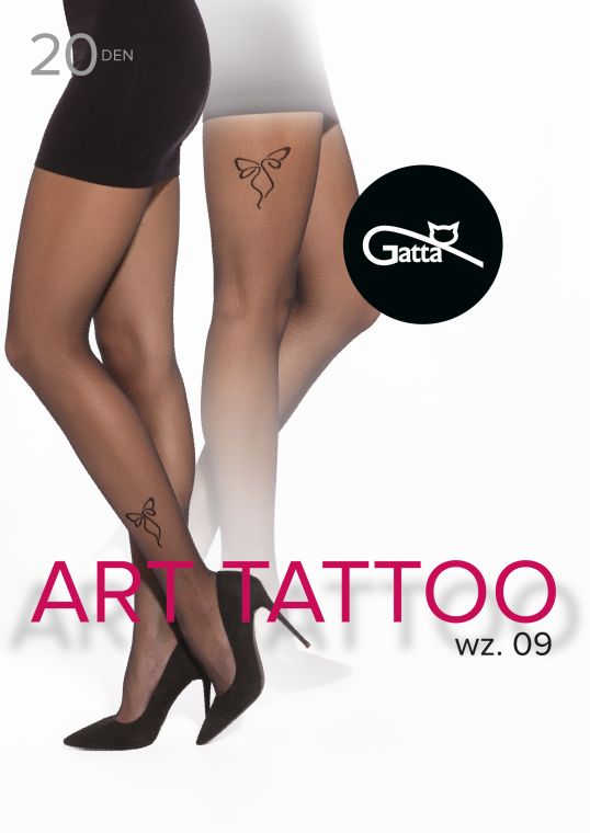 ART TATTOO -06, 07, 08, 09 RAJSTOPY 20 DEN 000.66R