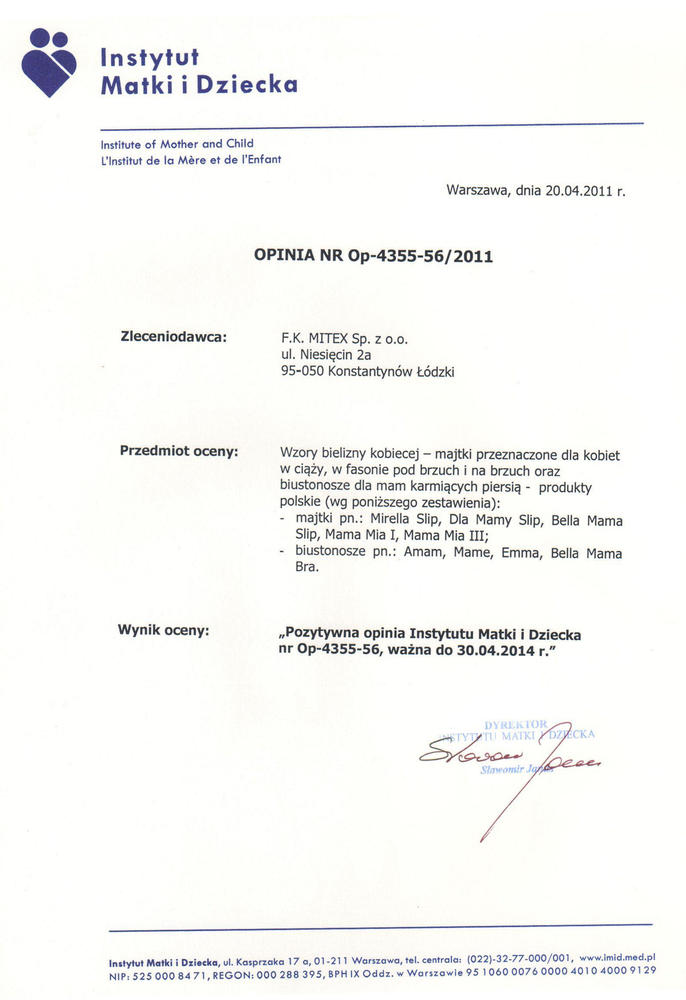 MITEX BIUSTONOSZ MAME