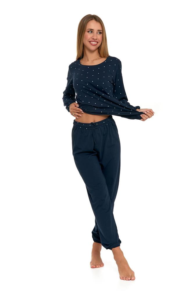 MORAJ PIŻAMA DAMSKA KROPECZKI PLUS SIZE PDD6400-002 - AW2023/24