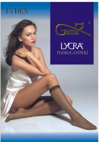 GATTA PODKOLANÓWKI LYCRA PÓŁMAT 15 DEN