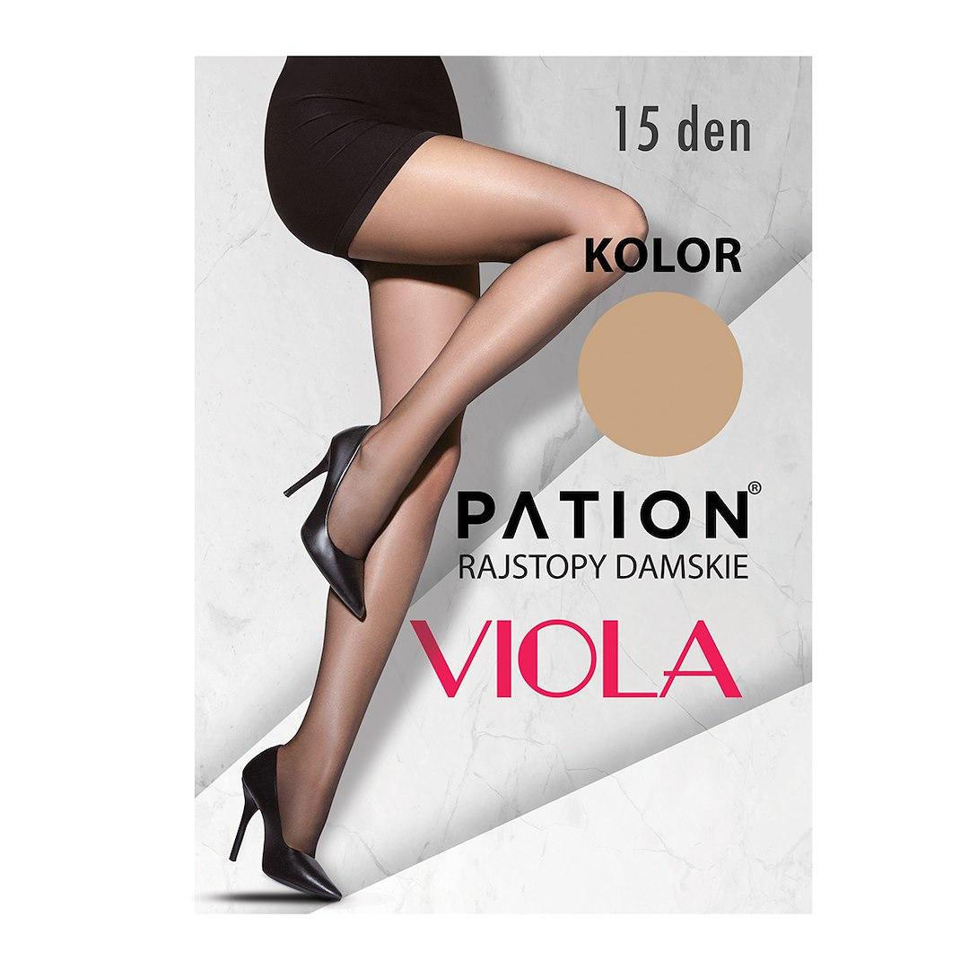 RAJSTOPY PATION ELASTAN 15 DEN VIOLA - DAINO 730803, 730810, 730827, 730834