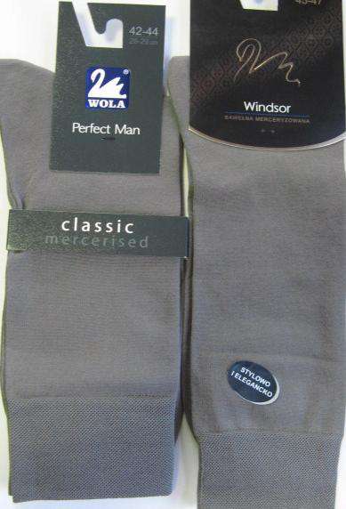 WINDSOR, PERFECT MAN CLASSIC MERCERISED - BAWEŁNA MERCERYZOWANA BEZ ELASTANU - W94.015