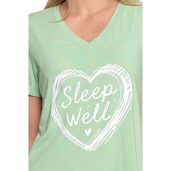 MORAJ KOSZULA NOCNA DAMSKA KLASYCZNA Z NADRUKIEM PDK3100-022 AW25/26