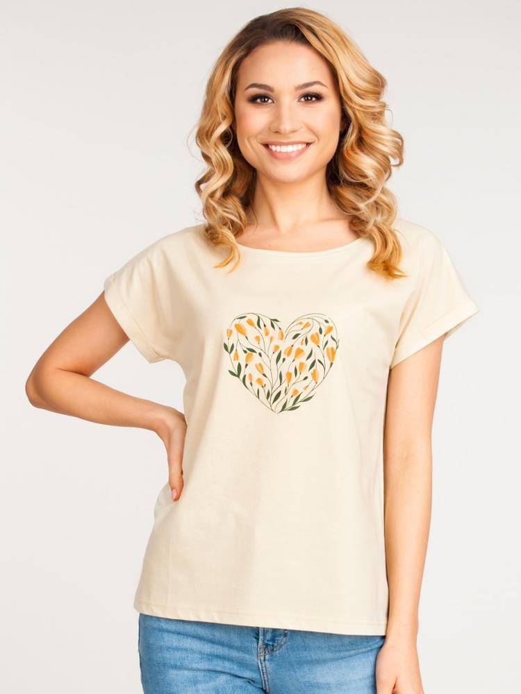 YO PKK-0095K PODKOSZULKA T-SHIRT DAMSKI SERCE - WL 2022