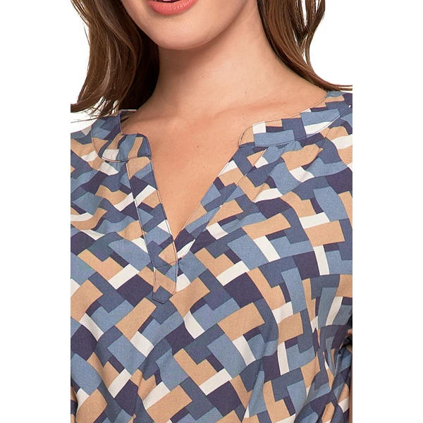 MORAJ SUKIENKA DAMSKA O PROSTYM KROJU Z PASKIEM W TALII MDW3000-007