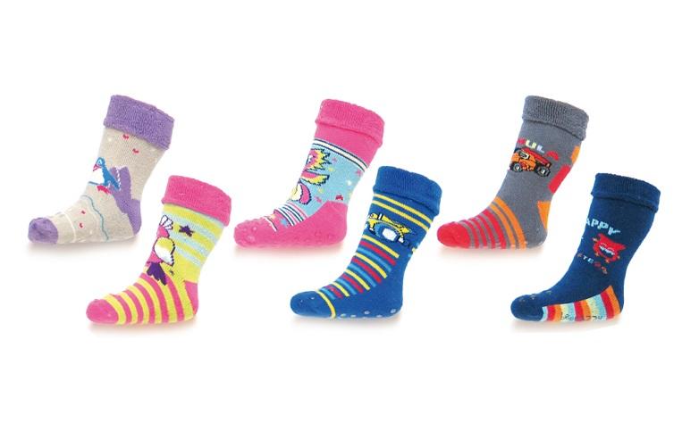 BE SNAZZY SKARPETY RACZKI ABS FROTTE SKF-03 - ostatnie sztuki