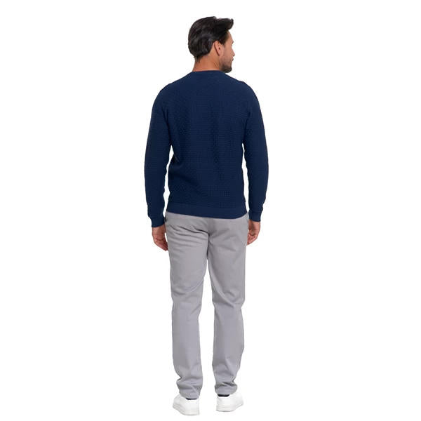 MORAJ MĘSKI SWETER Z TEKSTURĄ OMS4300-001