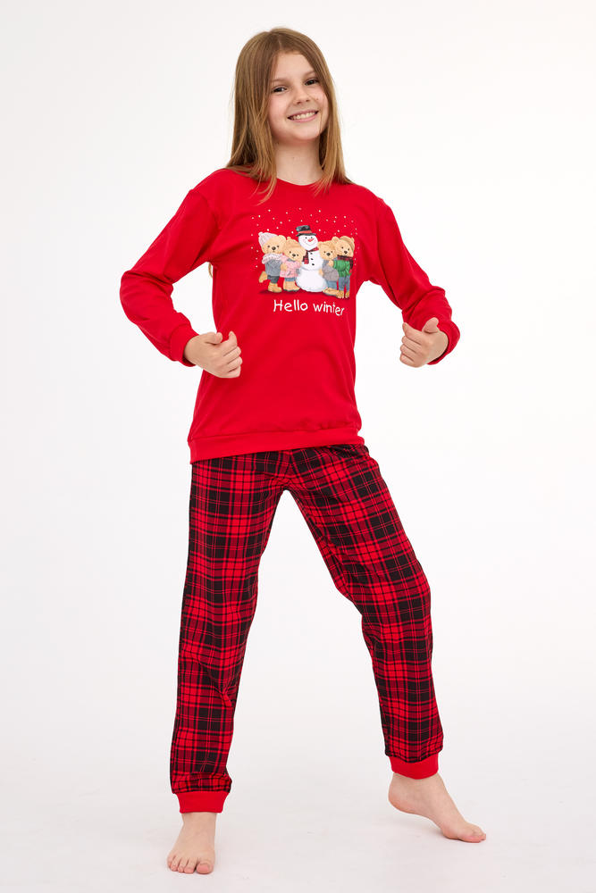 CORNETTE PIŻAMA GIRL YOUNG DR 592/185 WINTER