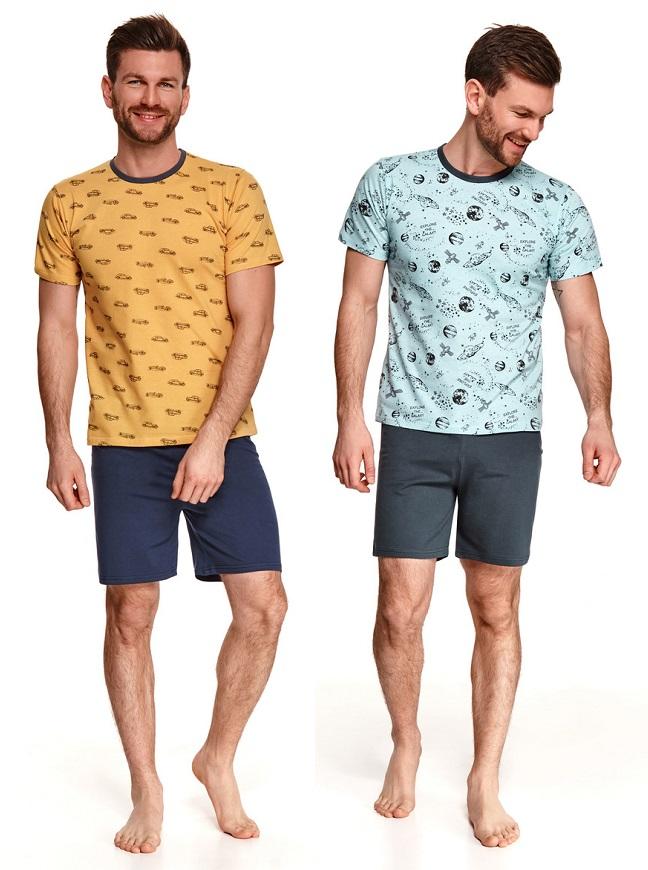TARO 072 PIŻAMA MĘSKA MAX KRÓTKA S-2XL - SS2021