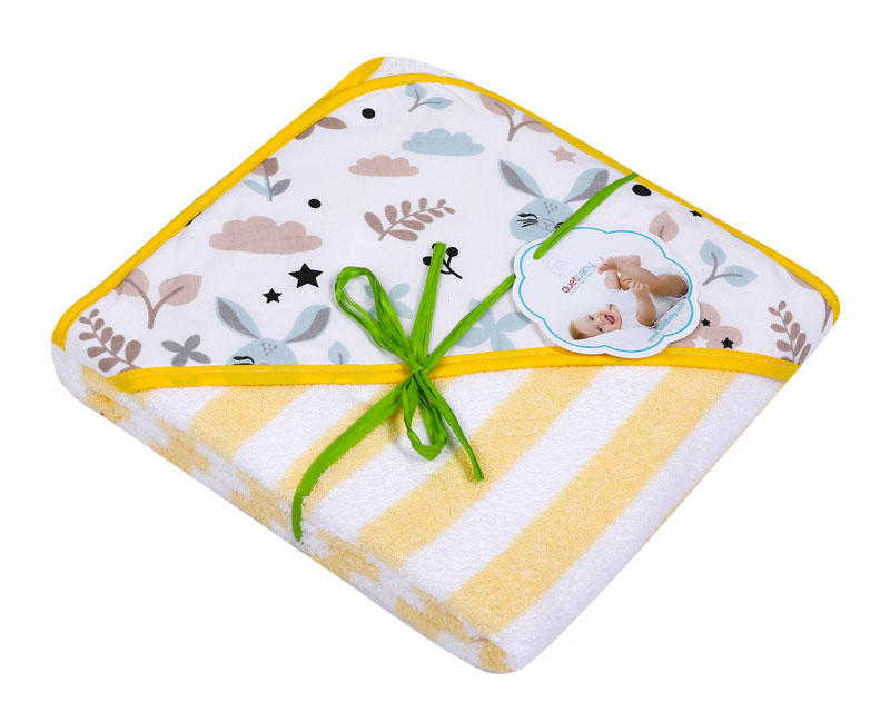 DUETBABY OKRYCIE KĄPIELOWE WZÓR PASY FROTA 320