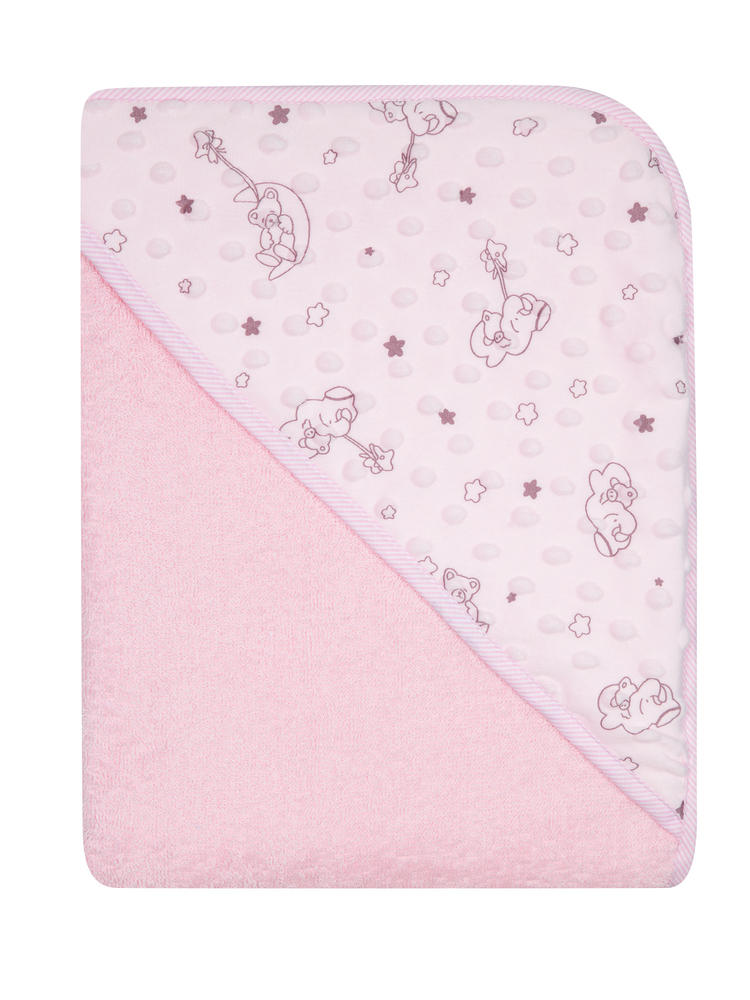 DUETBABY OKRYCIE KĄPIELOWE MINKY FROTE 650,651