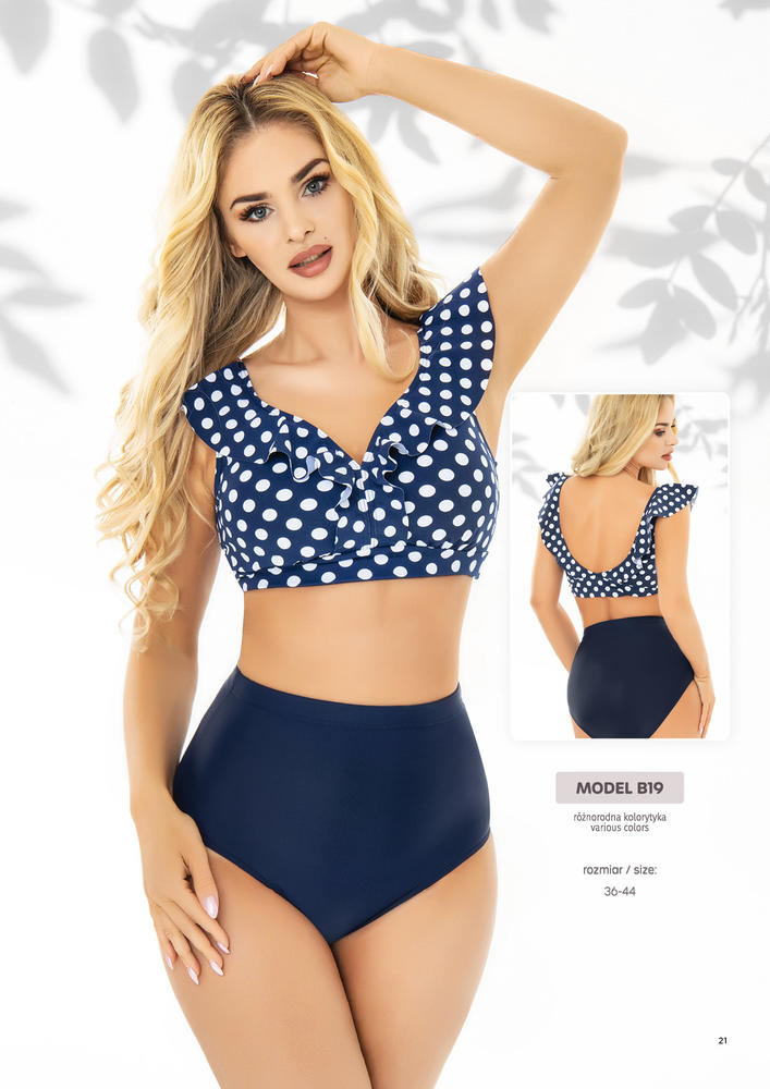 ZALEWSKI KOSTIUM KĄPIELOWY DWUCZĘŚCIOWY MODEL B19