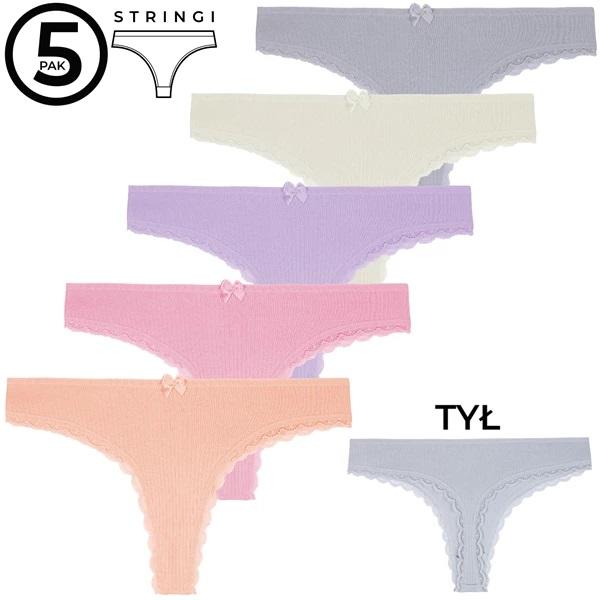 MORAJ STRINGI DAMSKIE W PRĄŻEK BDM451-009/5