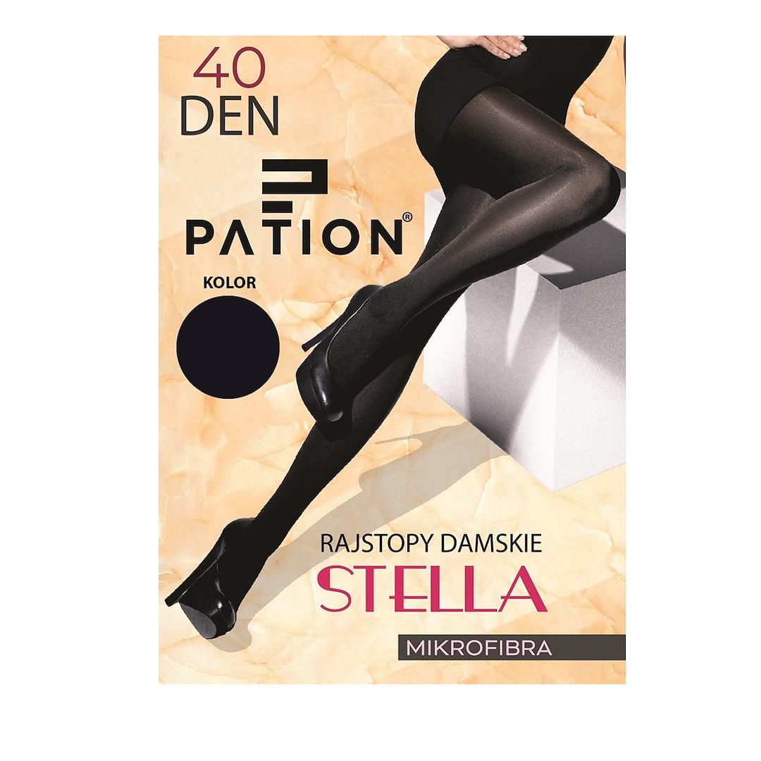 RAJSTOPY MIKROFIBRA PATION 40 DEN NERO 742585, 742592, 742608, 742615