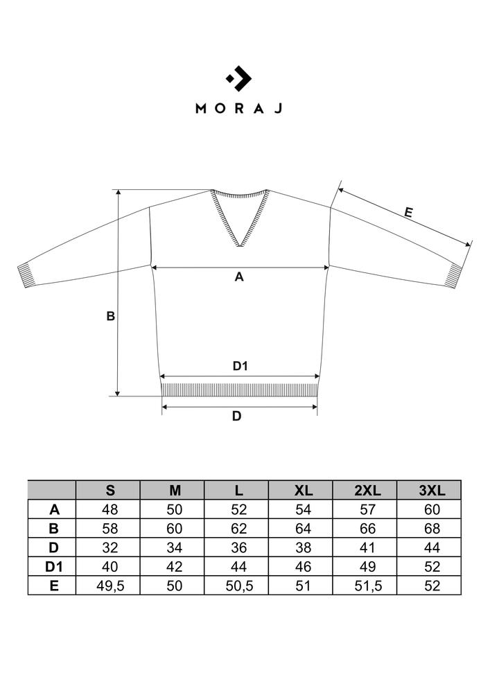 MORAJ SWETER DAMSKI WISKOZOWY W SEREK BDS3000-004