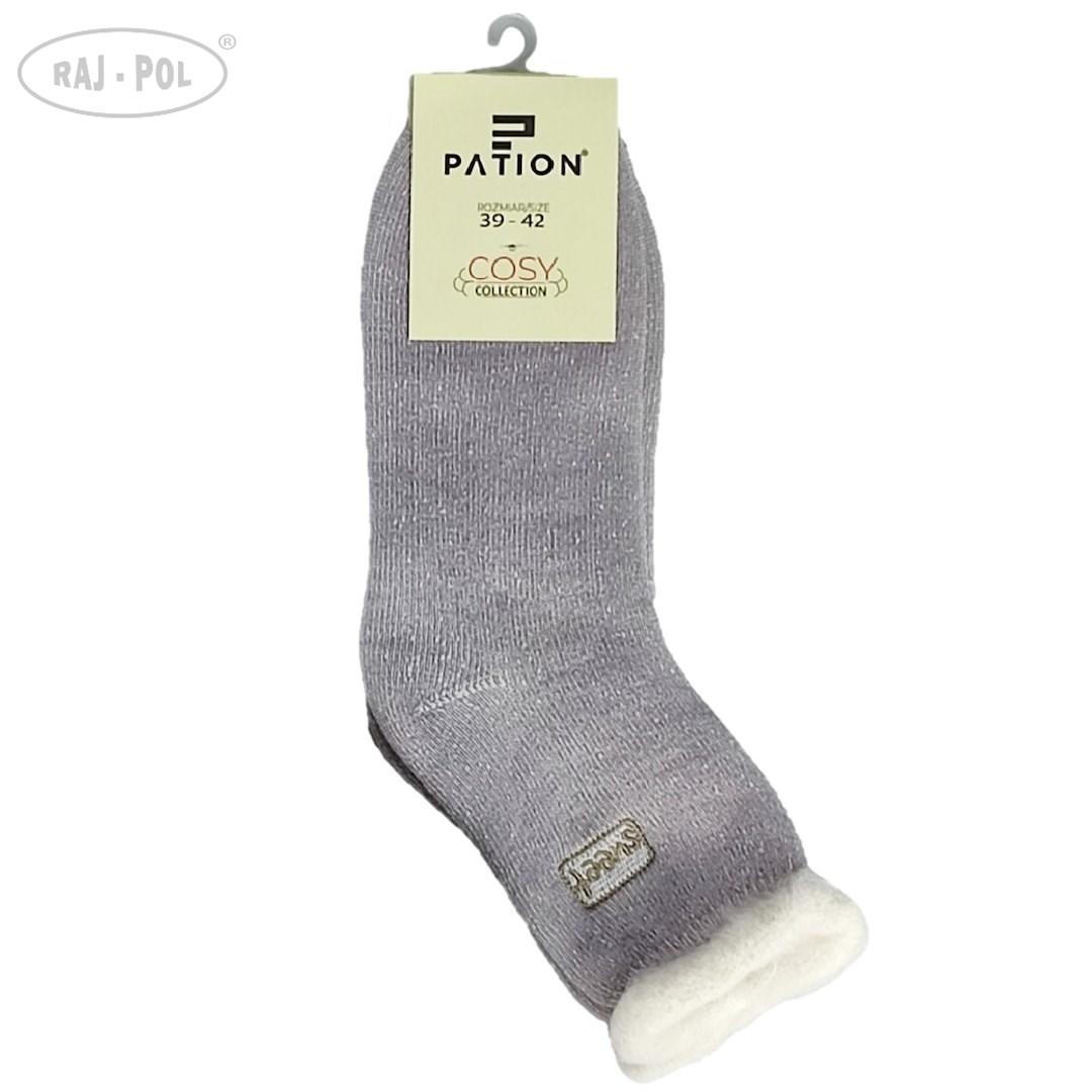 RAJ-POL SKARPETA COSY FROTKA HAFT NIEBIESKIE 736188, 736195