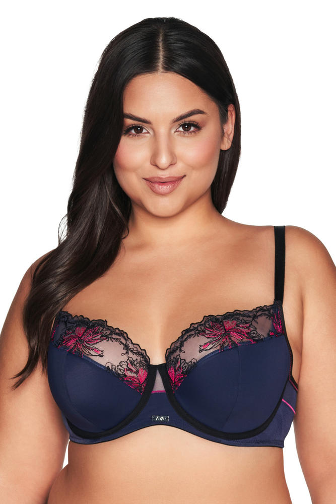 AVA BIUSTONOSZ AV 2119 NAVY BLUE MAXI