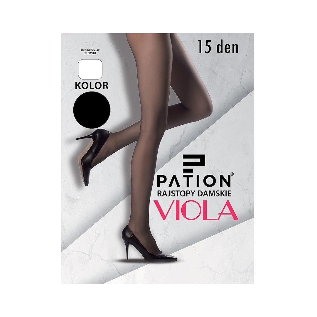 RAJ-POL RAJSTOPY DAMSKIE 15 DEN VIOLA CZARNE IM 745791, 745807, 745814, 745821
