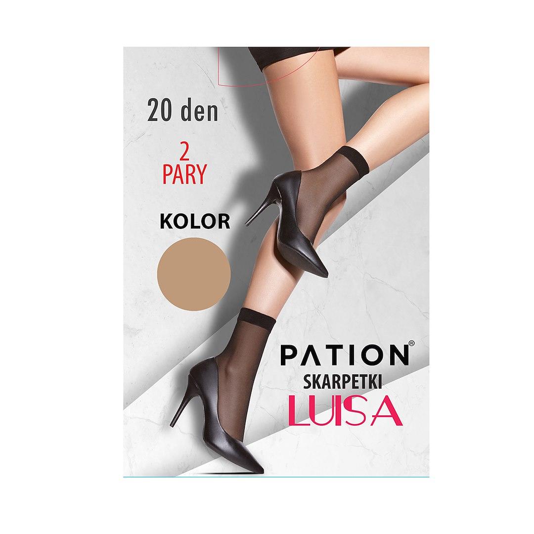 SKARPETKI LUISA PATION 20 DEN 2-PAK LUISA BEŻ 731770