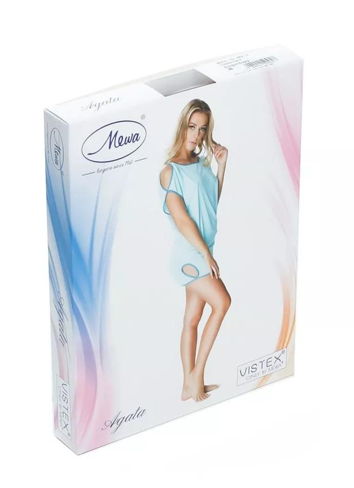 MEWA PIŻAMA DAMSKA KRÓTKIE SPODENKI AGATA 6378