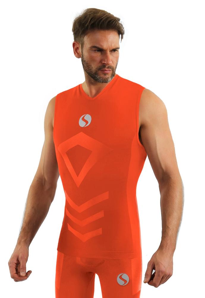 SESTO-SENSO MENS TANK TOP CL 38 - KOSZULKA TERMOAKTYWNA SZEROKIE RAMIĄCZKO