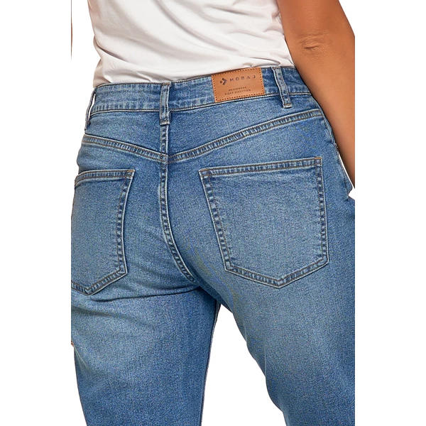 MORAJ DAMSKIE SPODNIE JEANSOWE MOM FIT OSD5000-006