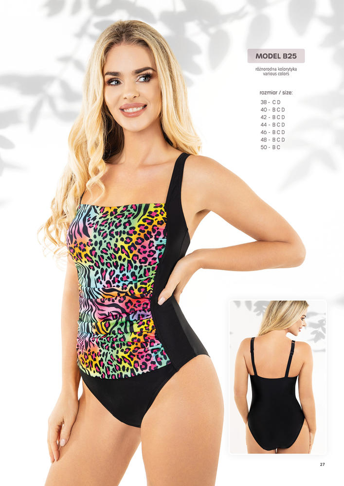 ZALEWSKI KOSTIUM KĄPIELOWY JEDNOCZĘSCIOWY MODEL B25