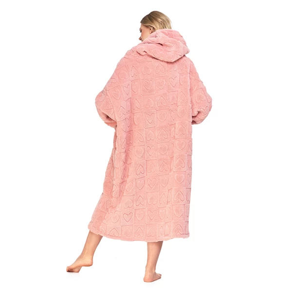 MORAJ CIEPŁA KOCOBLUZA DAMSKA W SERDUSZKA PDD5600-009