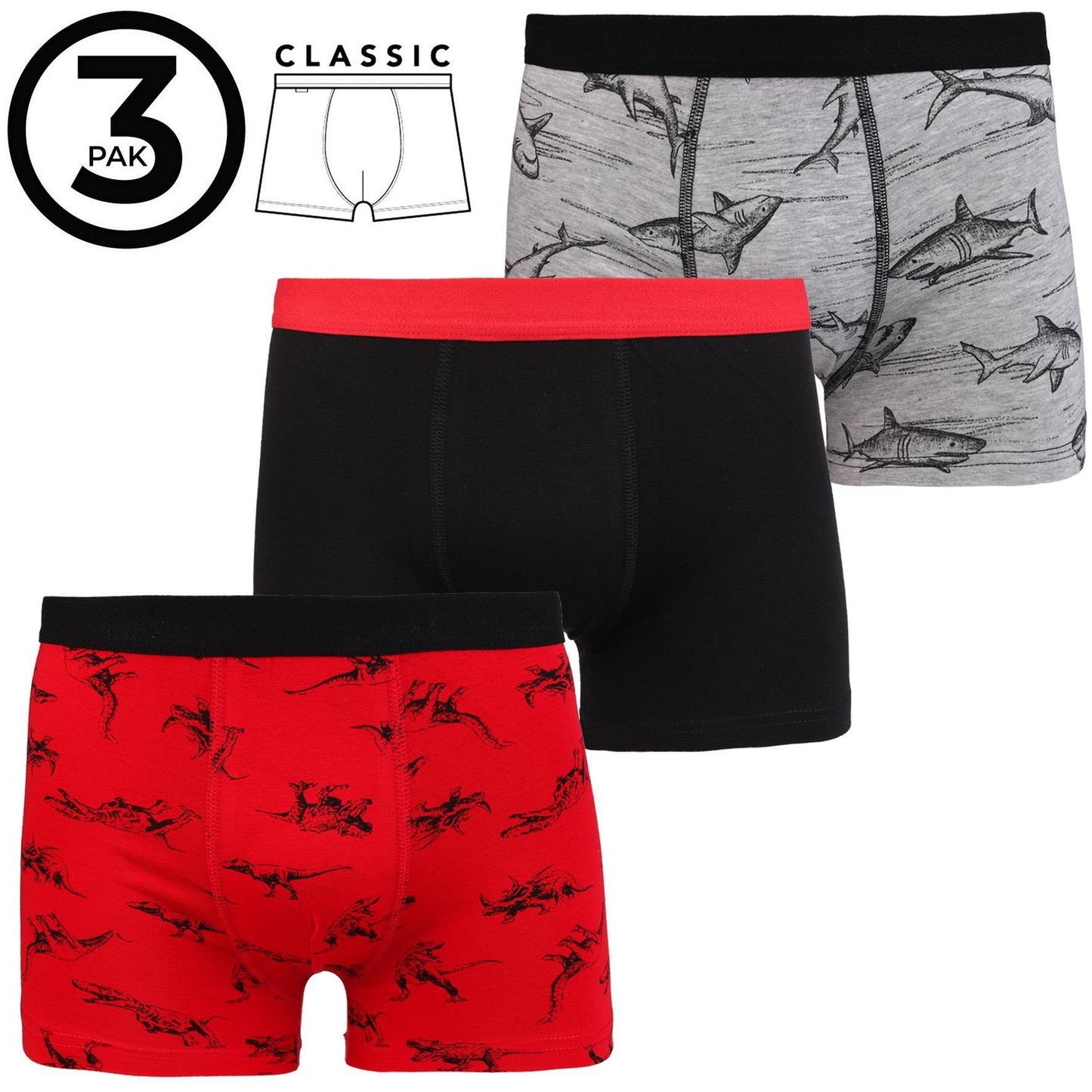 MORAJ BOKSERKI MŁODZIEŻOWE BKB451-041/3