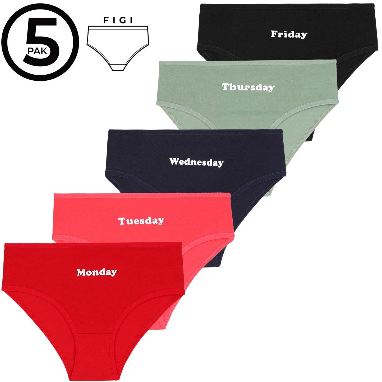 MORAJ FIGI MŁODZIEŻOWE DNI TYGODNIA BKM241-105/5