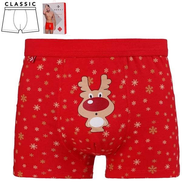 MORAJ BOKSERKI MĘSKIE ŚWIĄTECZNE MBX600-198