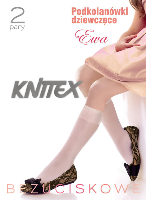 KNITTEX DR0009 - PODKOLANÓWKI DZIEWCZĘCE EWA 20 DEN
