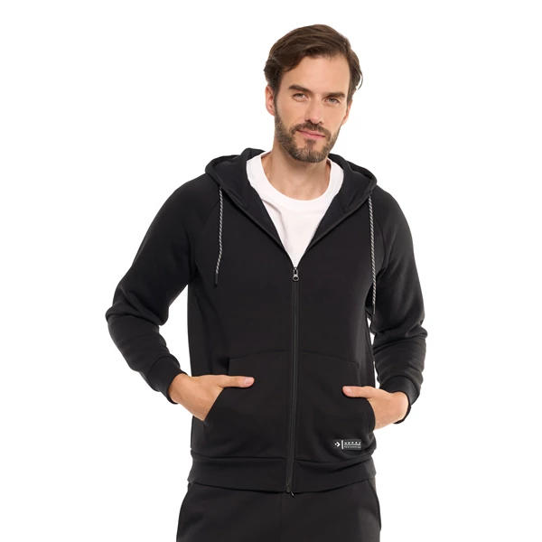 MORAJ MĘSKA BLUZA NA ZAMEK Z KAPTUREM OBM5500-002