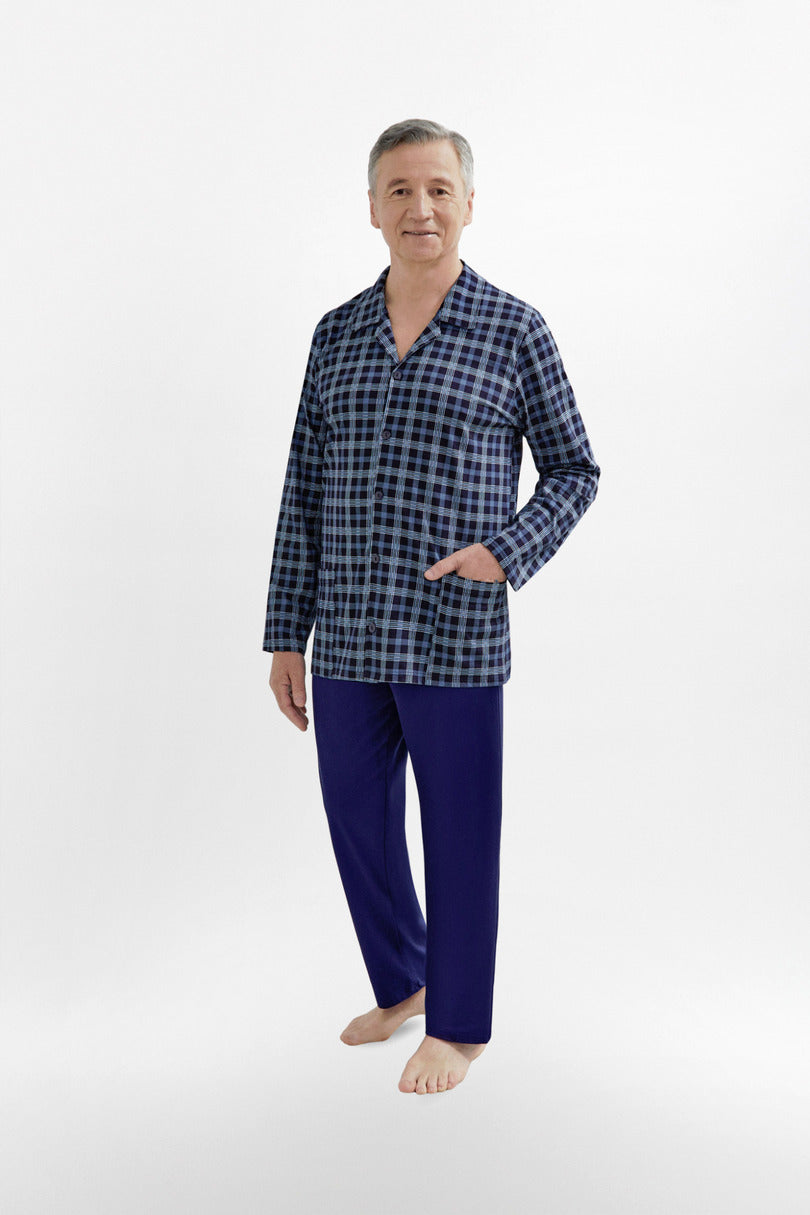 PIŻAMA ROZPINANA ANTONI II 403 BIG 3XL-4XL