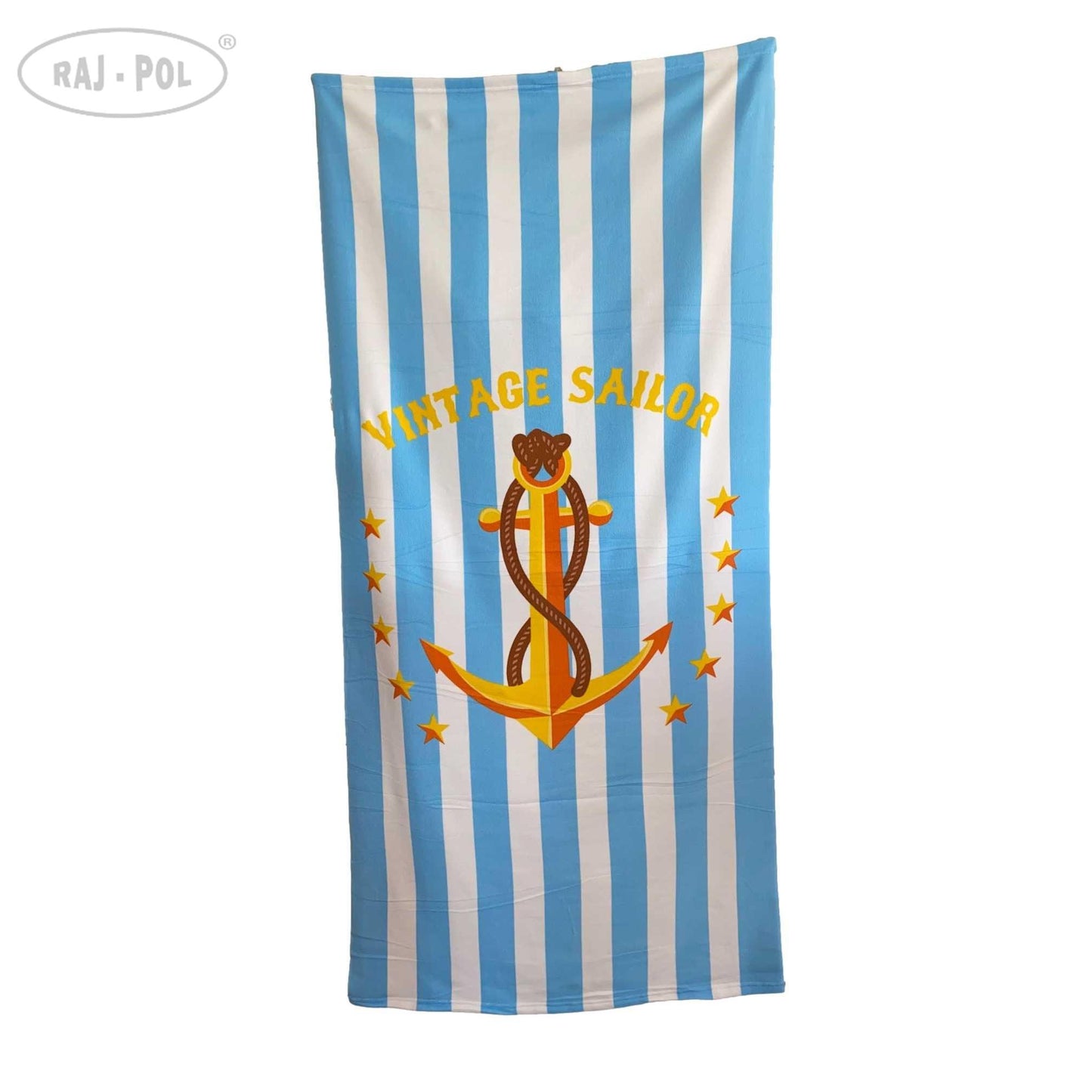 RAJ-POL RĘCZNIK PLAŻOWY KOTWICA VINTAGE SAILOR ART. 722099
