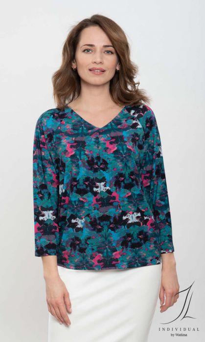 WADIMA 1N334 BLUZKA DAMSKA 7/8 RĘKAW