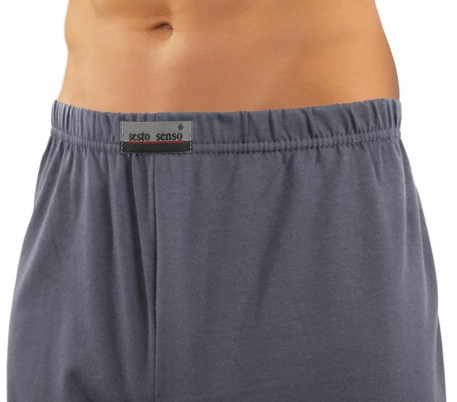 SESTO-SENSO PIŻAMA MĘSKA PASKI KR. RĘKAW KR. SPODENKI art. 2243/09 MAXI P1207