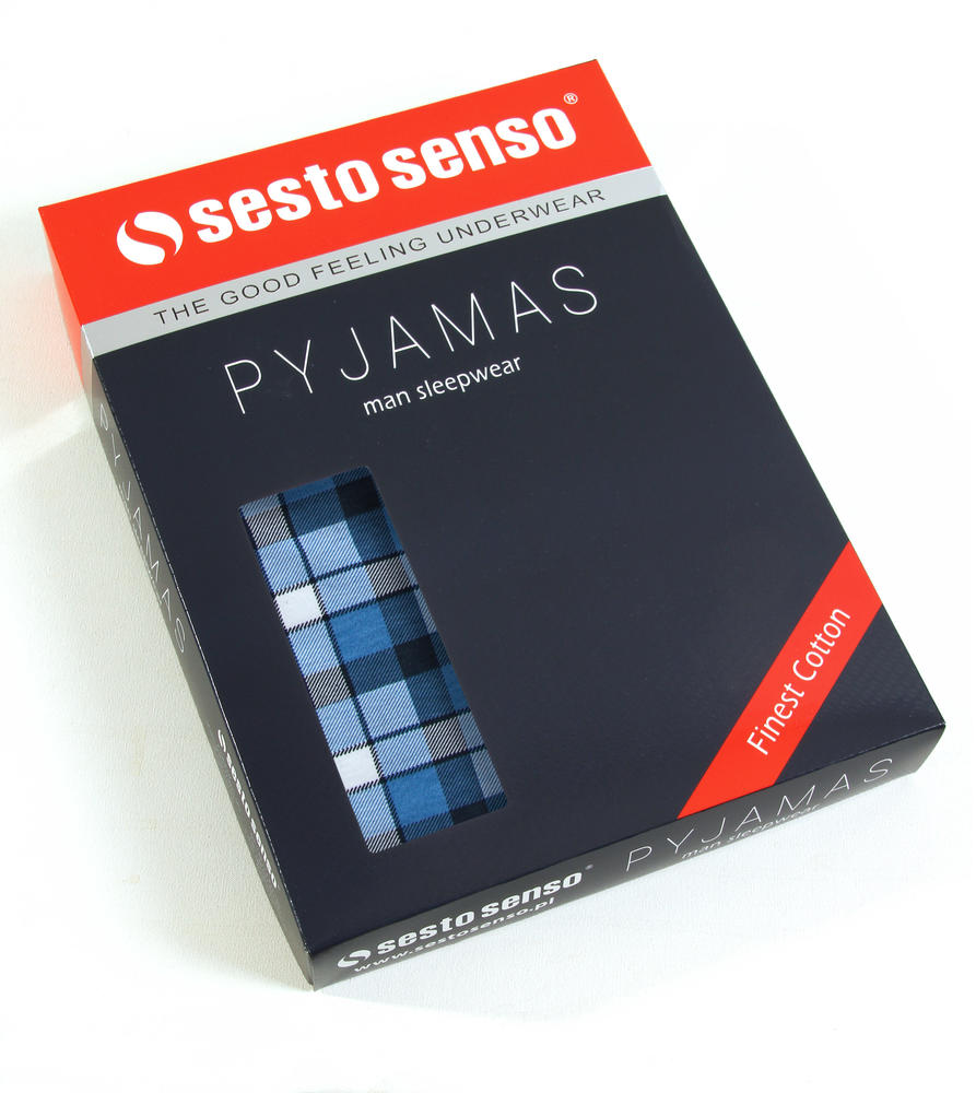 SESTO-SENSO PIŻAMA MĘSKA 2182/10 KRÓTKI RĘKAW