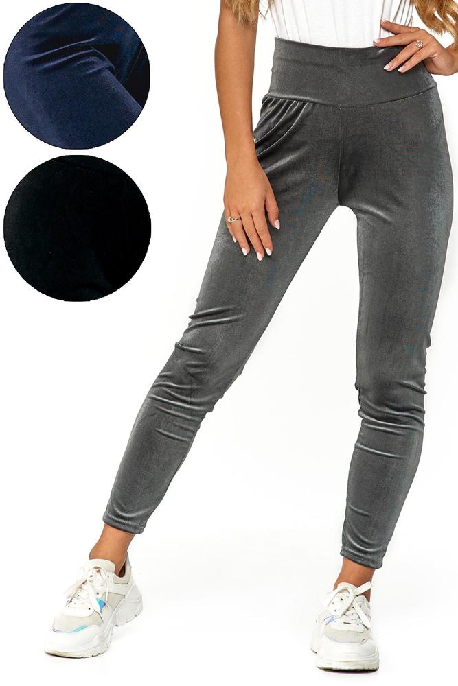 MORAJ LEGGINSY DAMSKIE WELUROWE RDL1400-034