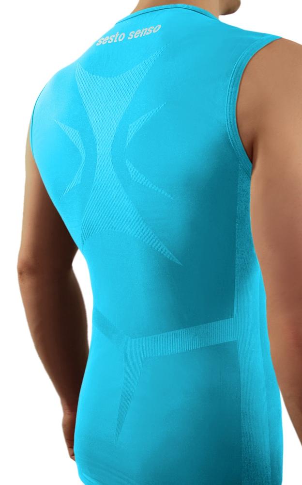 SESTO-SENSO MENS TANK TOP CL 38 - KOSZULKA TERMOAKTYWNA SZEROKIE RAMIĄCZKO