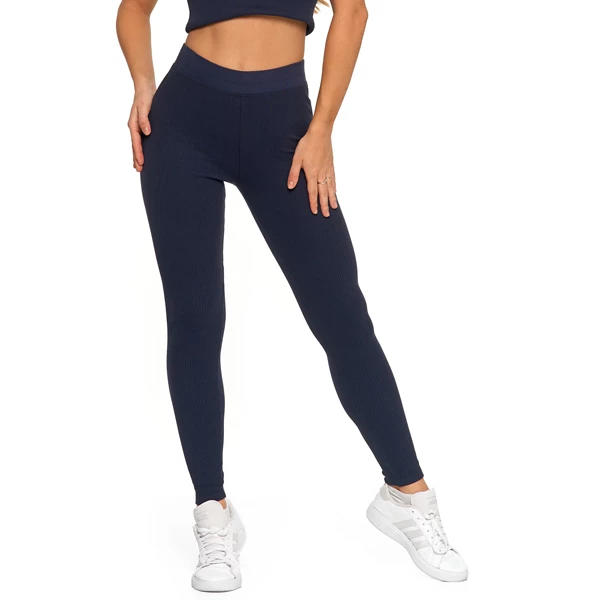 MORAJ LEGGINSY DAMSKIE Z SZEROKĄ GUMĄ W PASIE RDL2500-005