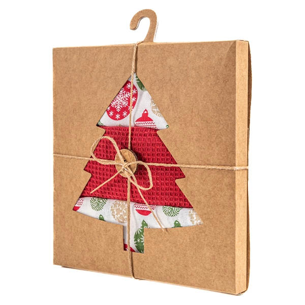 MORAJ KOMPLET - ŚCIERECZKI KUCHENNE ŚWIĄTECZNE MRB1500-003