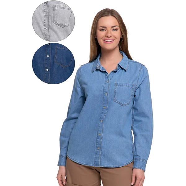MORAJ KOSZULA JEANSOWA DAMSKA W STYLU DENIM OKD5500-001