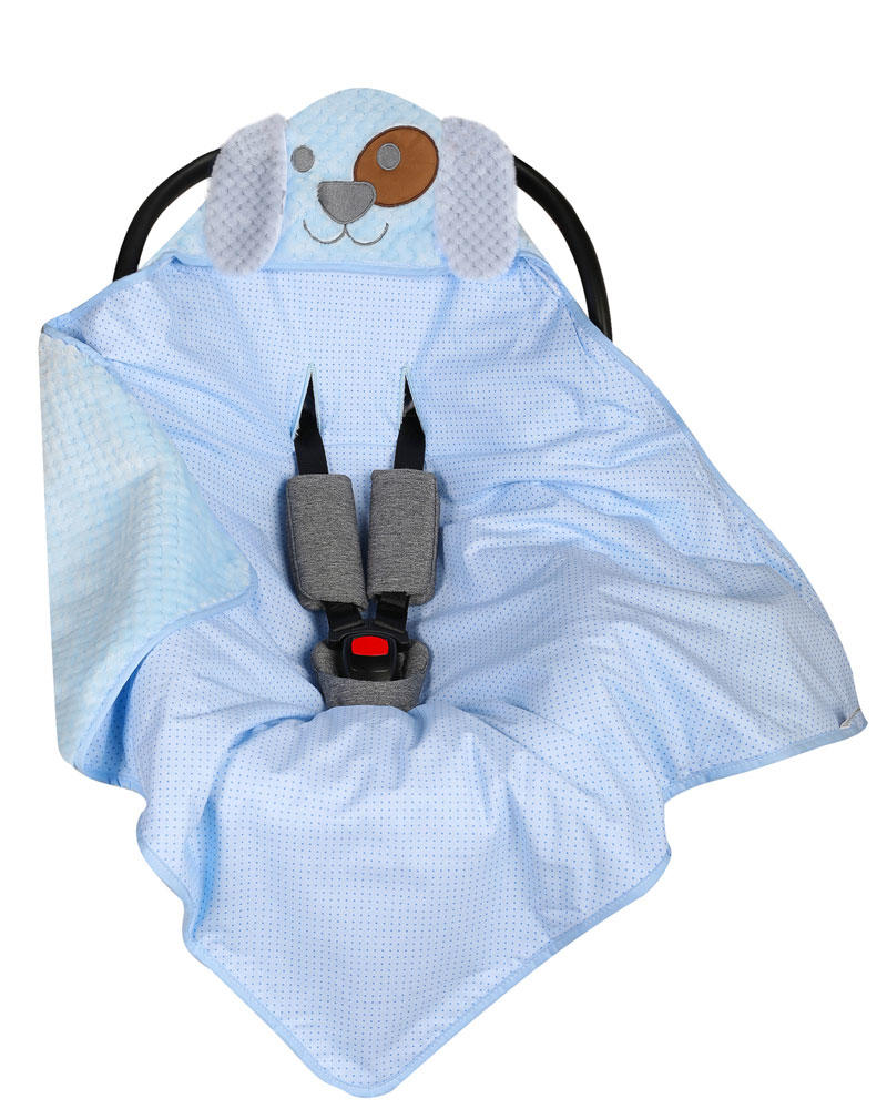 DUETBABY KOCYK ZAWIJAK DO FOTELIKA ANIMALS kod 699