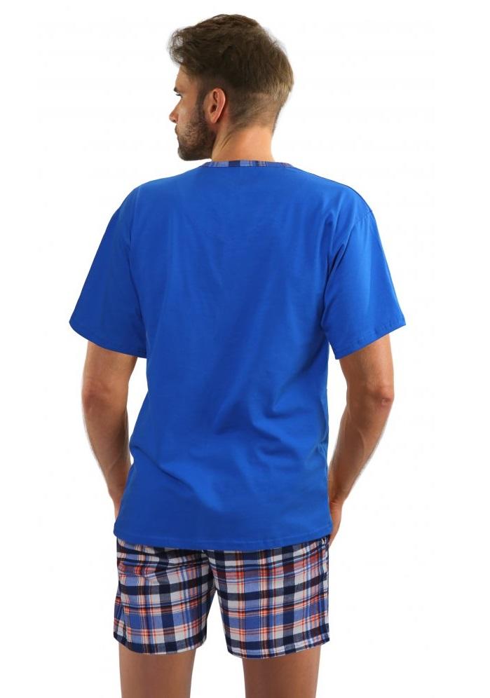 SESTO-SENSO PIŻAMA MĘSKA JASIEK KRÓTKA BAWEŁNIANA P1057