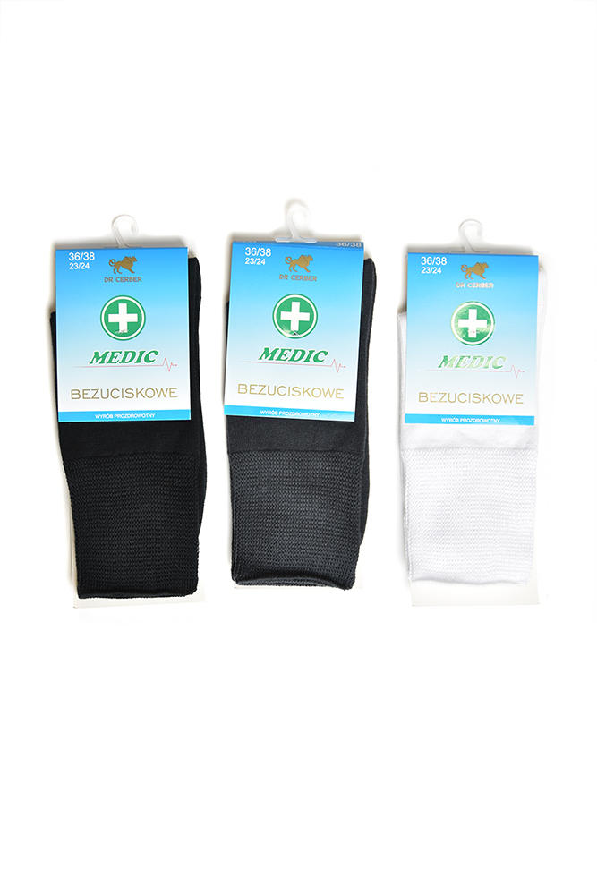 CERBER SKARPETY MEDIC BEZUCISKOWE 640