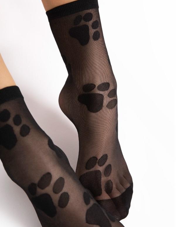 FIORE G 1192 SKARPETKI WZORZYSTE PAWPAW 20 DEN S/S 2025