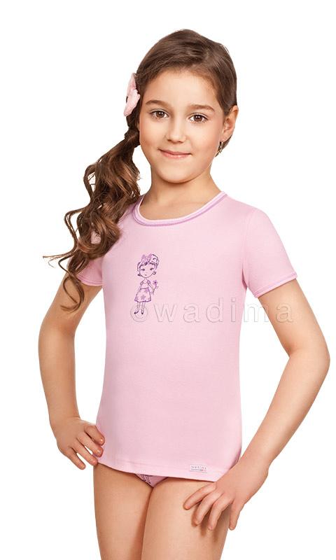 WADIMA 40242 PODKOSZULEK DZIEWCZĘCY KRÓTKI RĘKAW - ostatnie sztuki