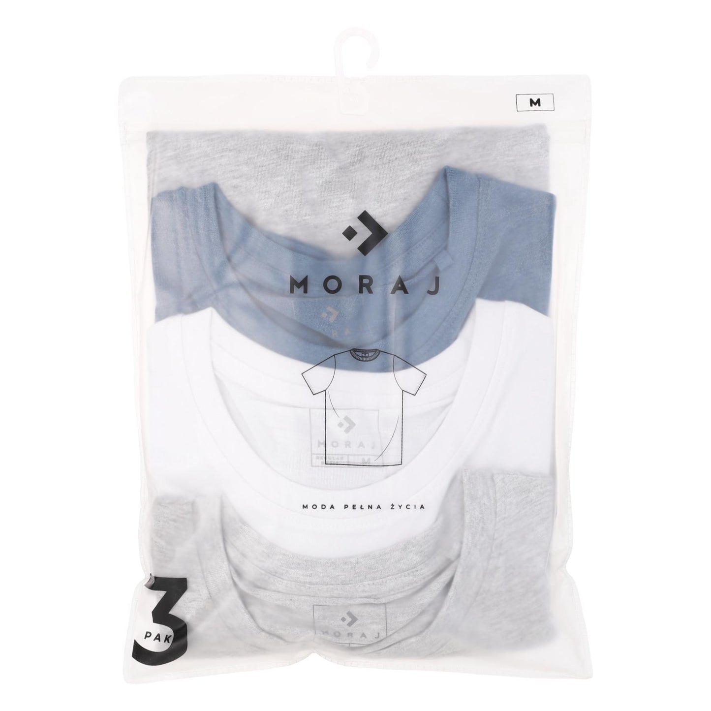 MORAJ T-SHIRT MĘSKI BAWEŁNIANY OTS950-001_3