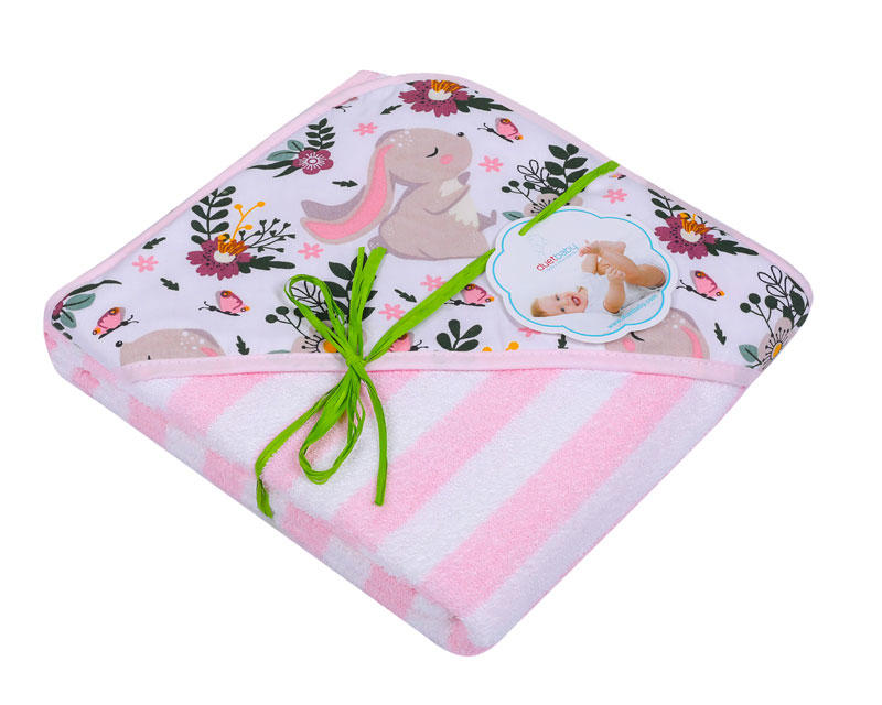 DUETBABY OKRYCIE KĄPIELOWE WZÓR PASY FROTA 320
